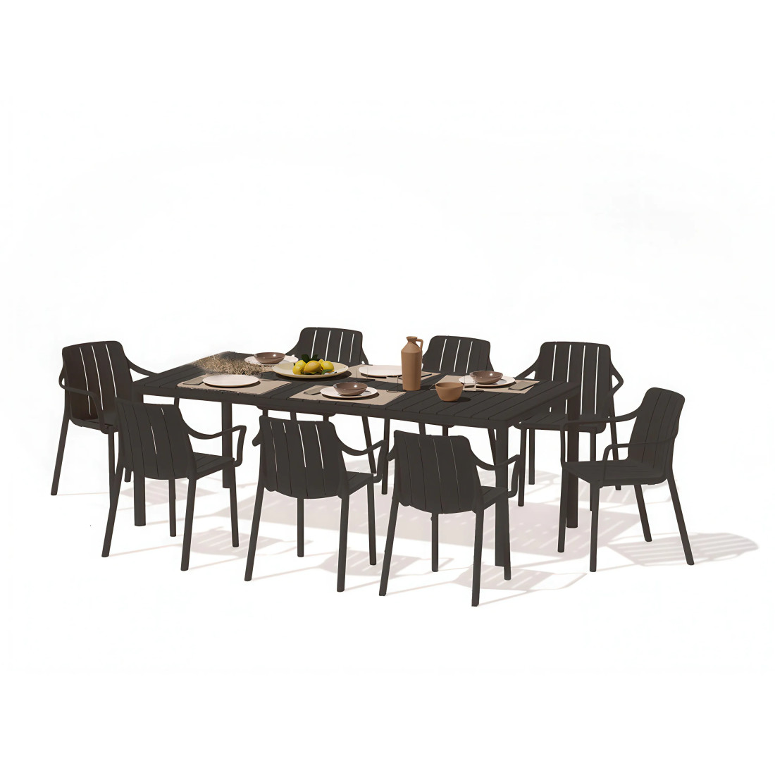 TIBERINA/TEVERE 147-211 8+1 ZESTAW ANTRACITE (007849)