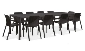 TIBERINA/TEVERE 210-275 10+1 ZESTAW ANTRACITE (007851)