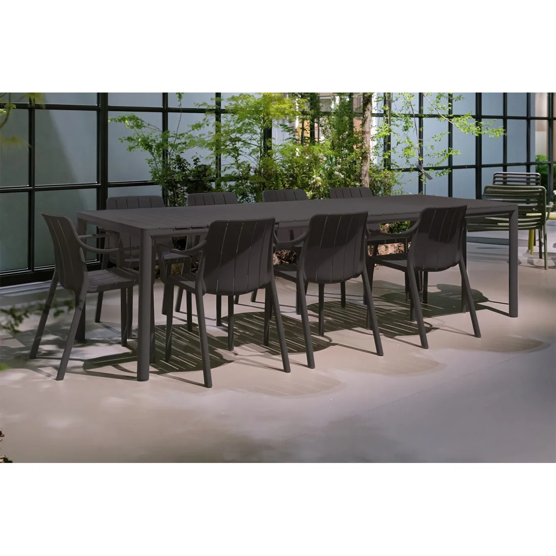 TIBERINA/TEVERE 210-275 8+1 ZESTAW ANTRACITE (007850)