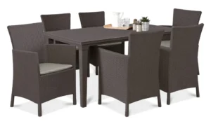 TOSCANA 6+1 ZESTAW BROWN (006075)