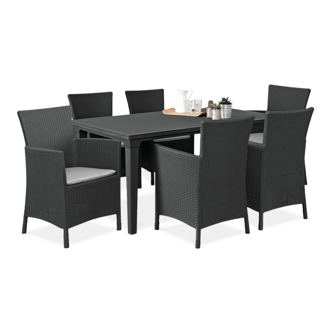TOSCANA 6+1 ZESTAW GRAPHITE (001400)