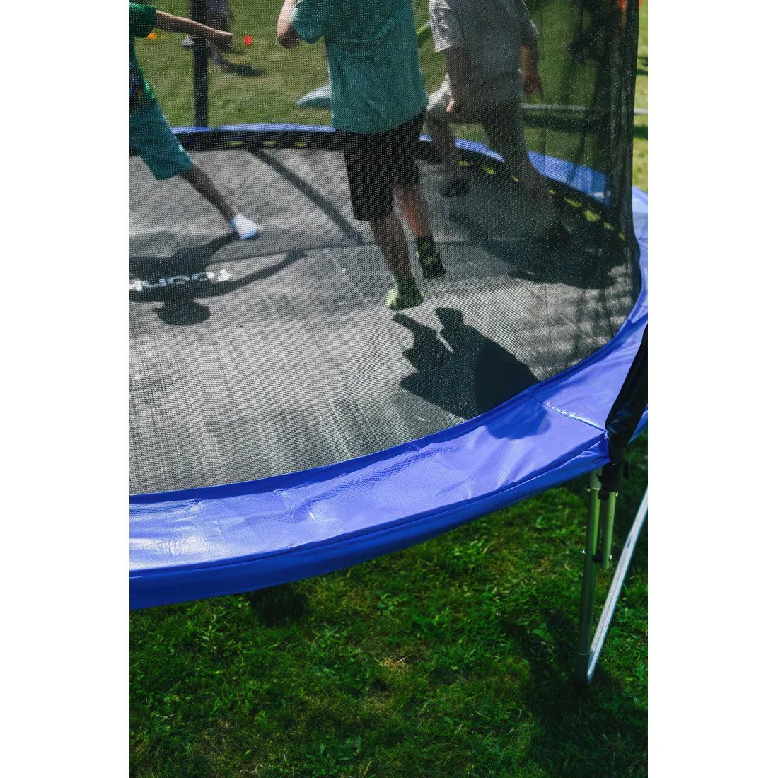 TRAMPOLINA 8FT 244CM+DRABINKA+SIATKA NA OBUWIE (005547) - obrazek 8