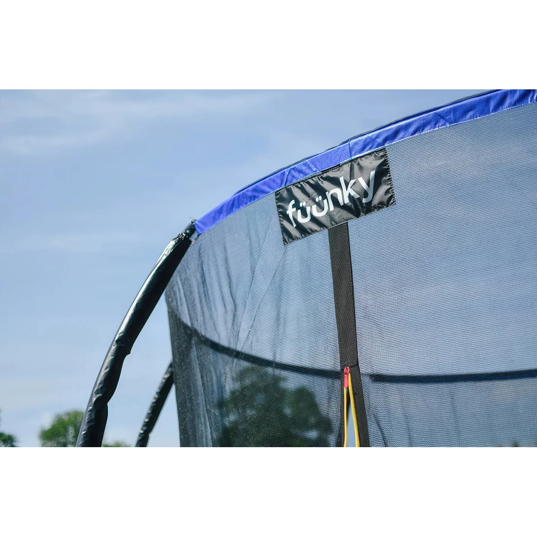 TRAMPOLINA 8FT 244CM+DRABINKA+SIATKA NA OBUWIE (005547) - obrazek 2