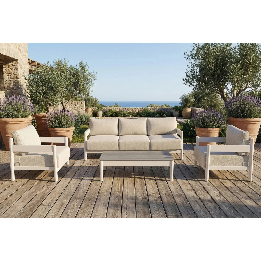 TREVIO CAFFE ZESTAW BEIGE (008271) - obrazek 3