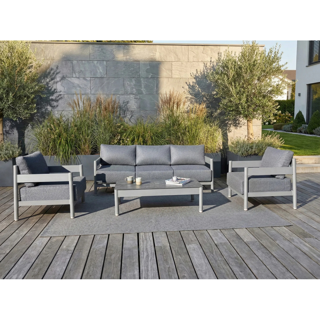 TREVIO CAFFE ZESTAW GREY (008272) - obrazek 3