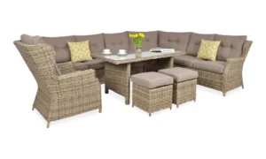TRIVENTO DINING NAROŻNIK BROWN (002637)