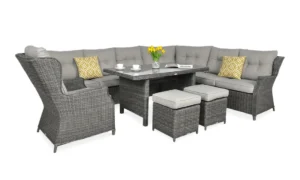 TRIVENTO DINING NAROŻNIK DARK GREY (002640)