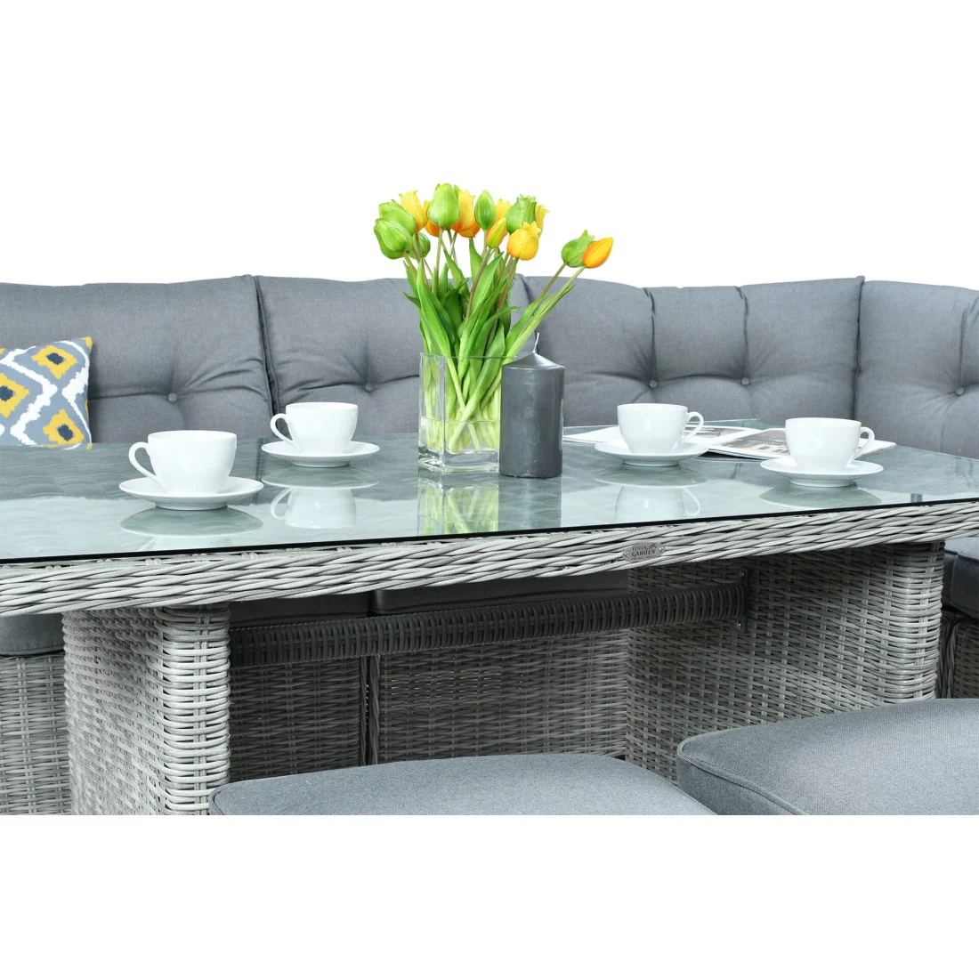 TRIVENTO DINING NAROŻNIK STONE GREY (002639) - obrazek 7