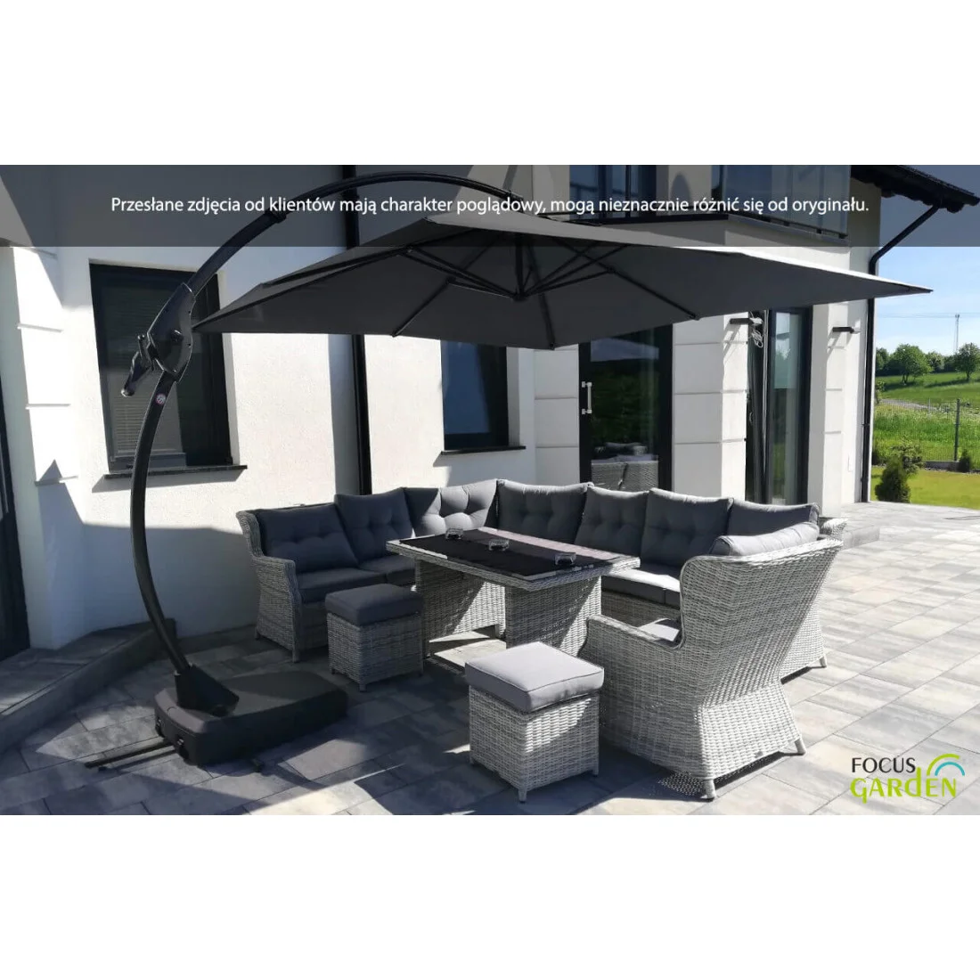 TRIVENTO DINING NAROŻNIK WHITE GREY (002638) - obrazek 9