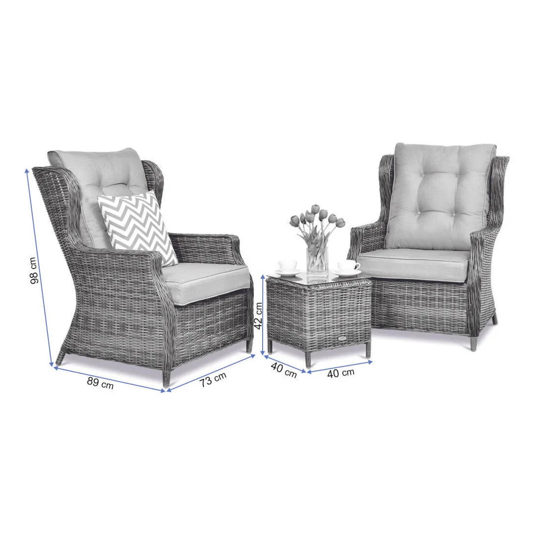 TRIVENTO DUO ZESTAW BROWN (002609) - obrazek 9