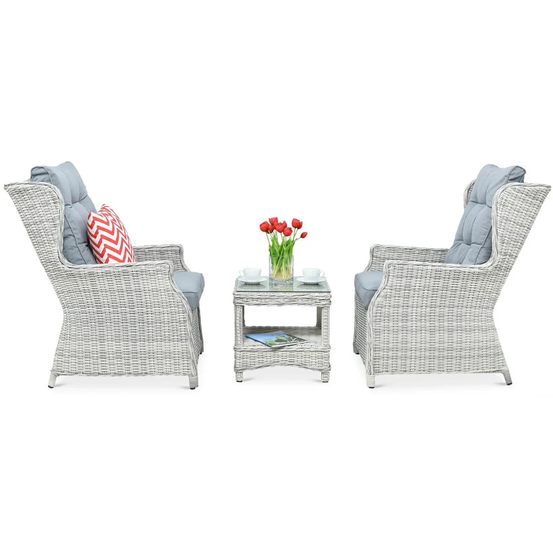 TRIVENTO DUO ZESTAW WHITE GREY (002629) - obrazek 4