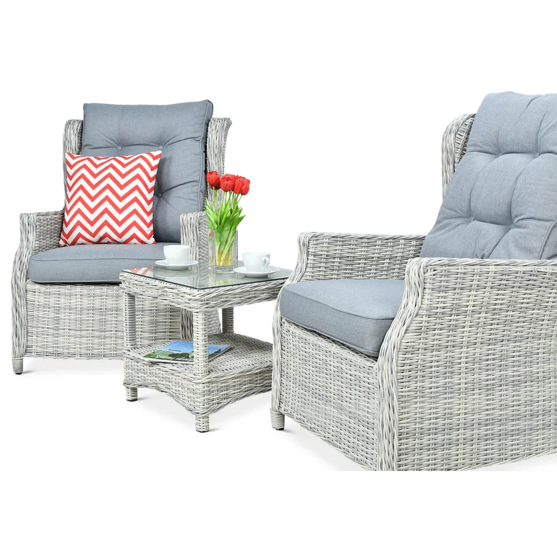 TRIVENTO DUO ZESTAW WHITE GREY (002629) - obrazek 5