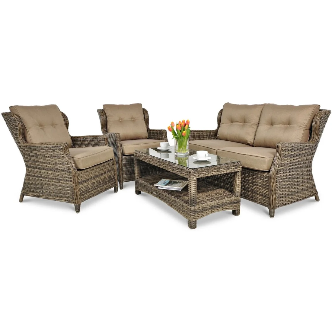 TRIVENTO II ZESTAW BROWN (001596) - obrazek 2