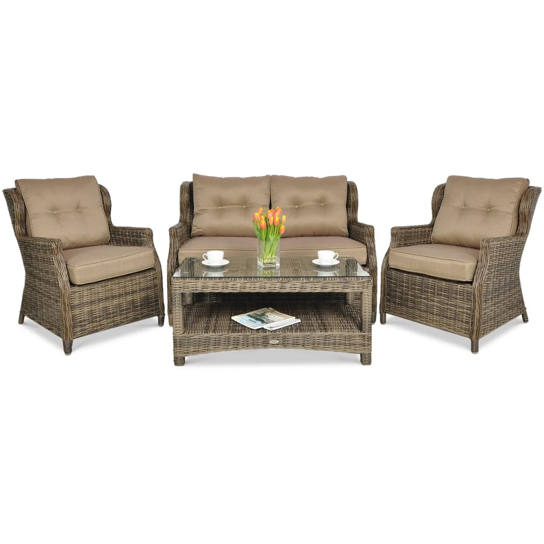 TRIVENTO II ZESTAW BROWN (001596) - obrazek 3