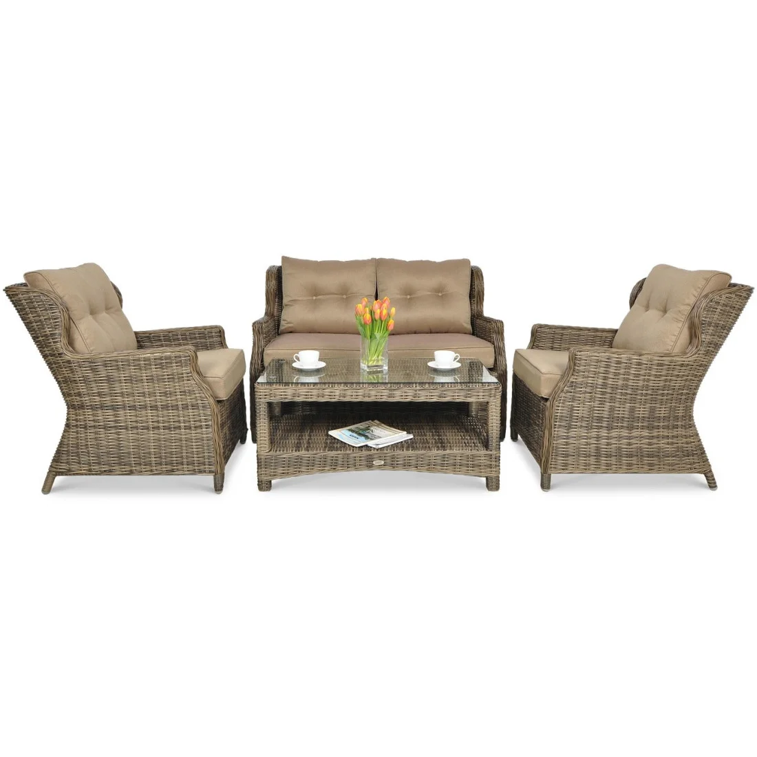 TRIVENTO II ZESTAW BROWN (001596) - obrazek 4