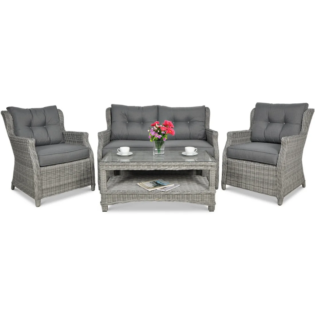TRIVENTO II ZESTAW STONE GREY (002633) - obrazek 2