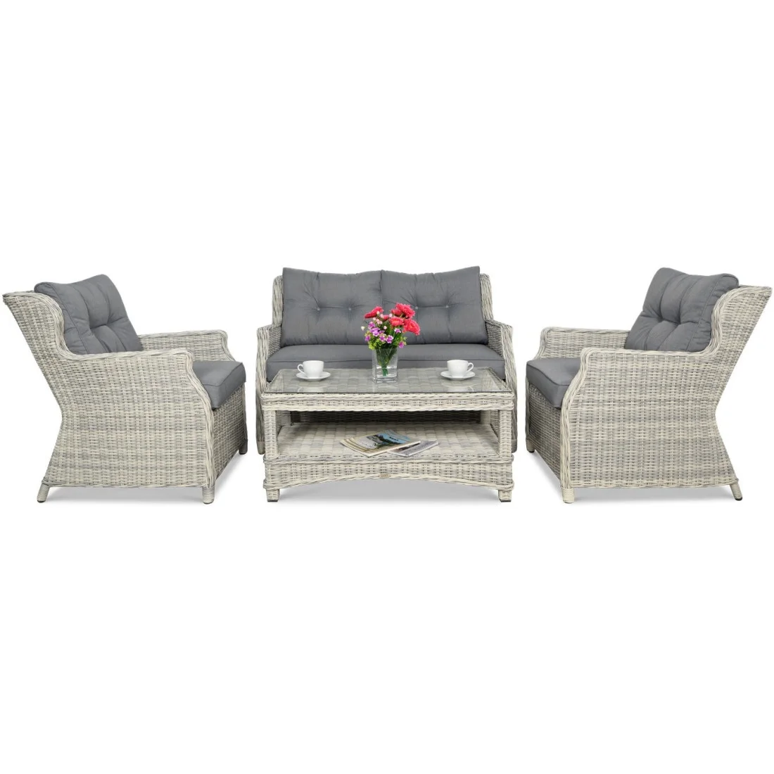 TRIVENTO II ZESTAW WHITE GREY (002632) - obrazek 4