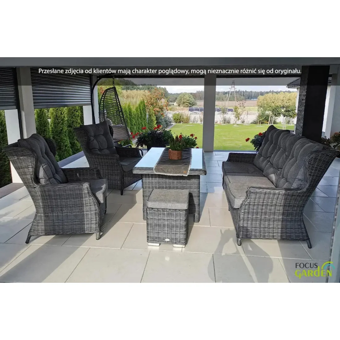 TRIVENTO III DINING ZESTAW BROWN (001867) - obrazek 16