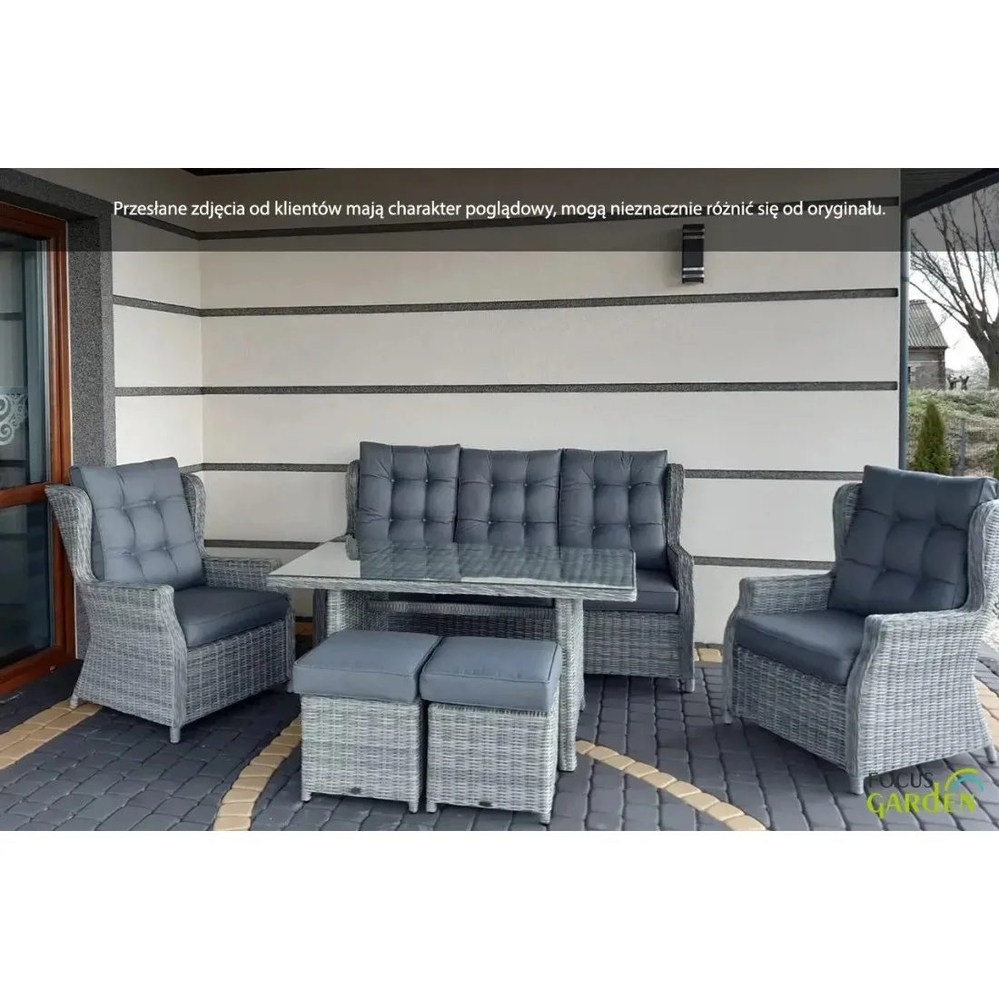 TRIVENTO III DINING ZESTAW DARK GREY (001868) - obrazek 13