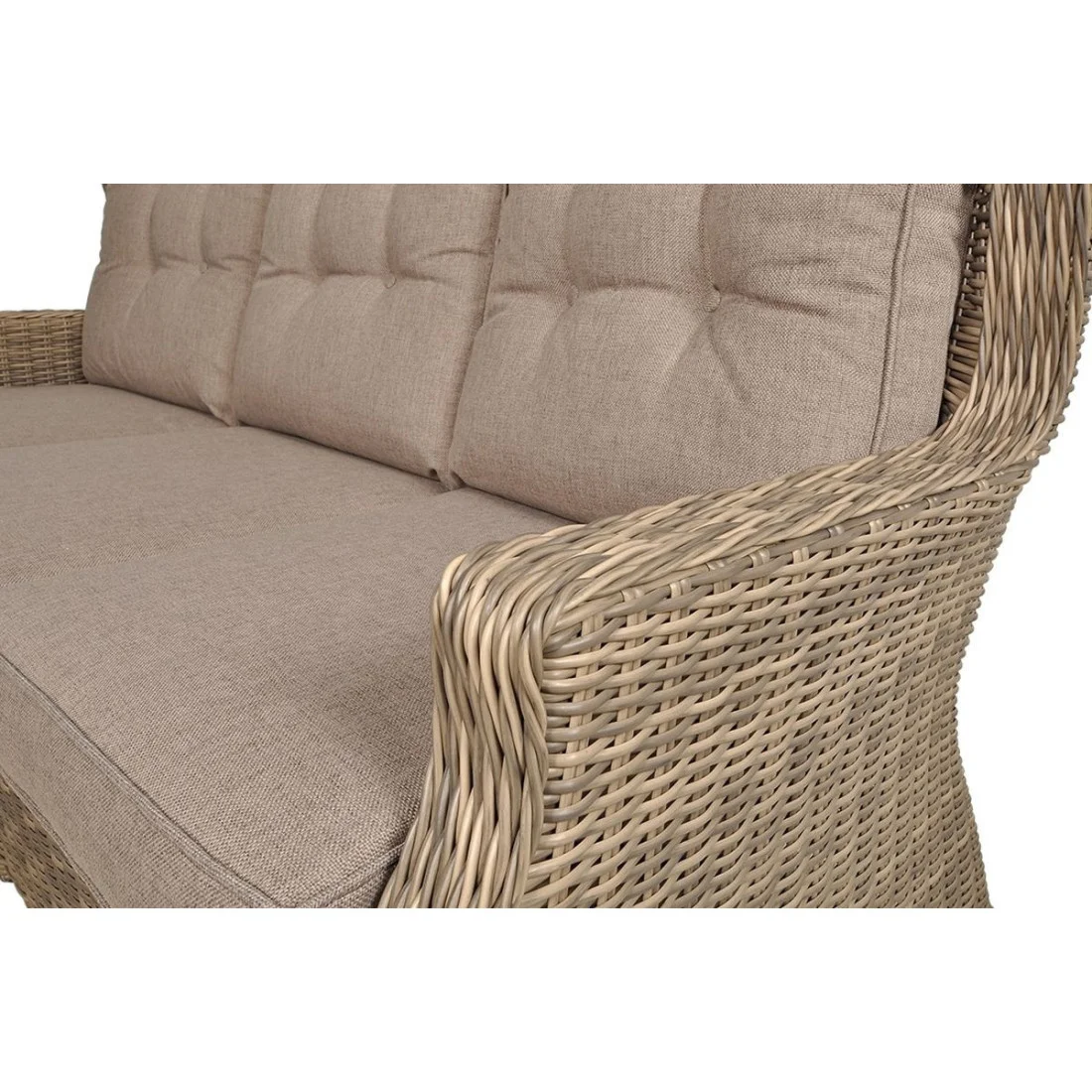 TRIVENTO III DINING ZESTAW+PUFY BROWN (002379) - obrazek 8