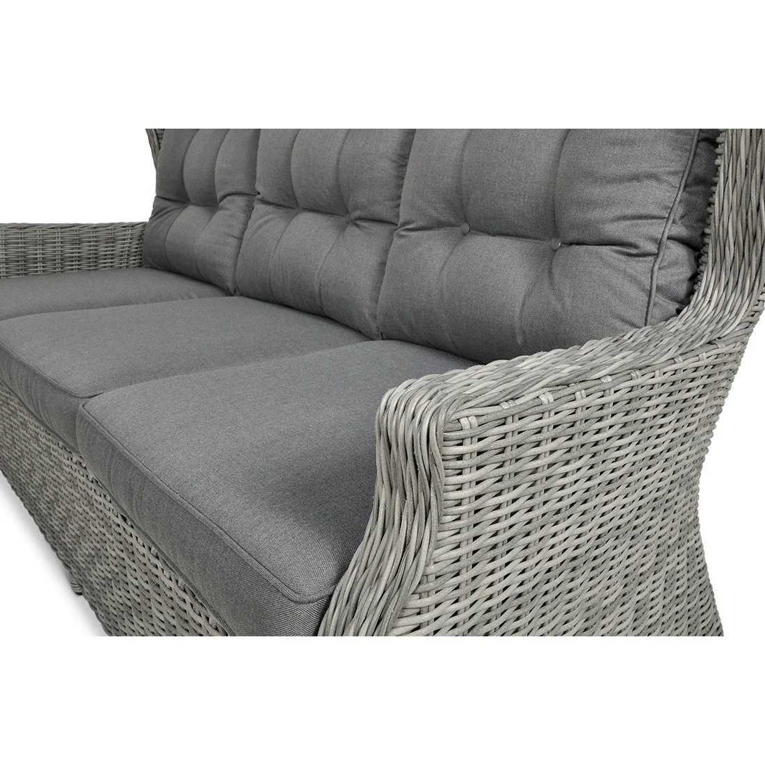 TRIVENTO III DINING ZESTAW+PUFY STONE GREY (006080) - obrazek 7