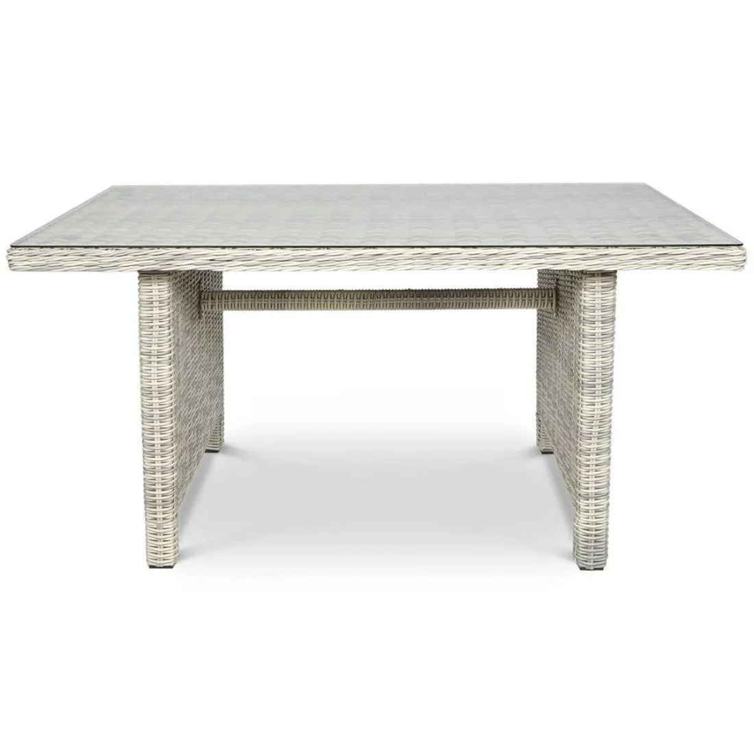 TRIVENTO III DINING ZESTAW+PUFY WHITE GREY (002503) - obrazek 10
