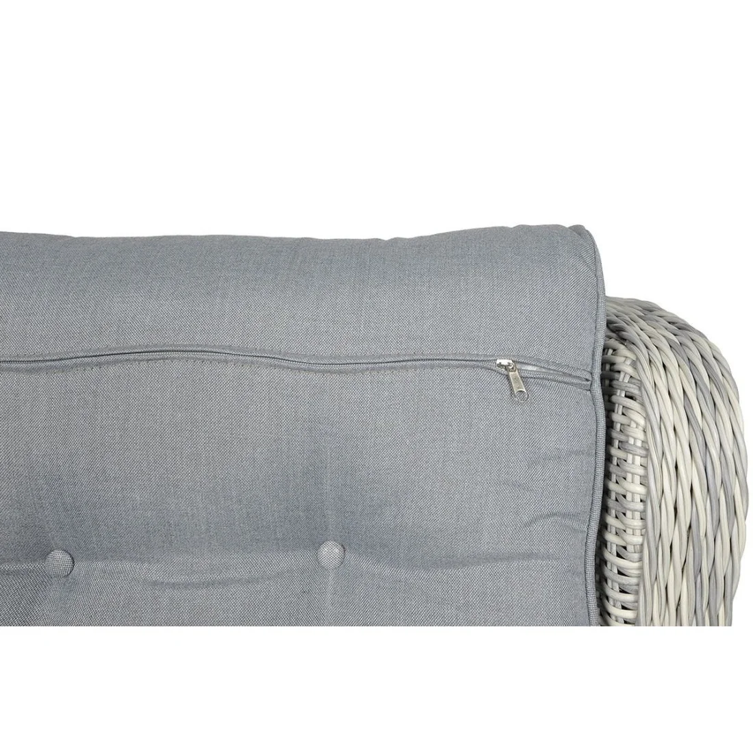 TRIVENTO III DINING ZESTAW+PUFY WHITE GREY (002503) - obrazek 9