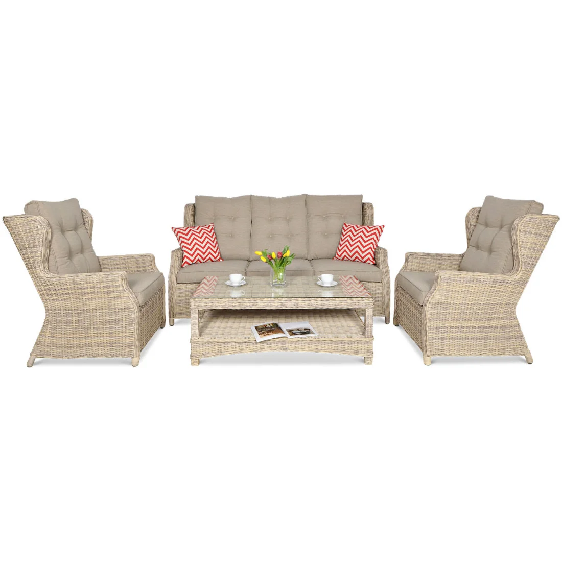 TRIVENTO III ZESTAW BEIGE (002231) - obrazek 4