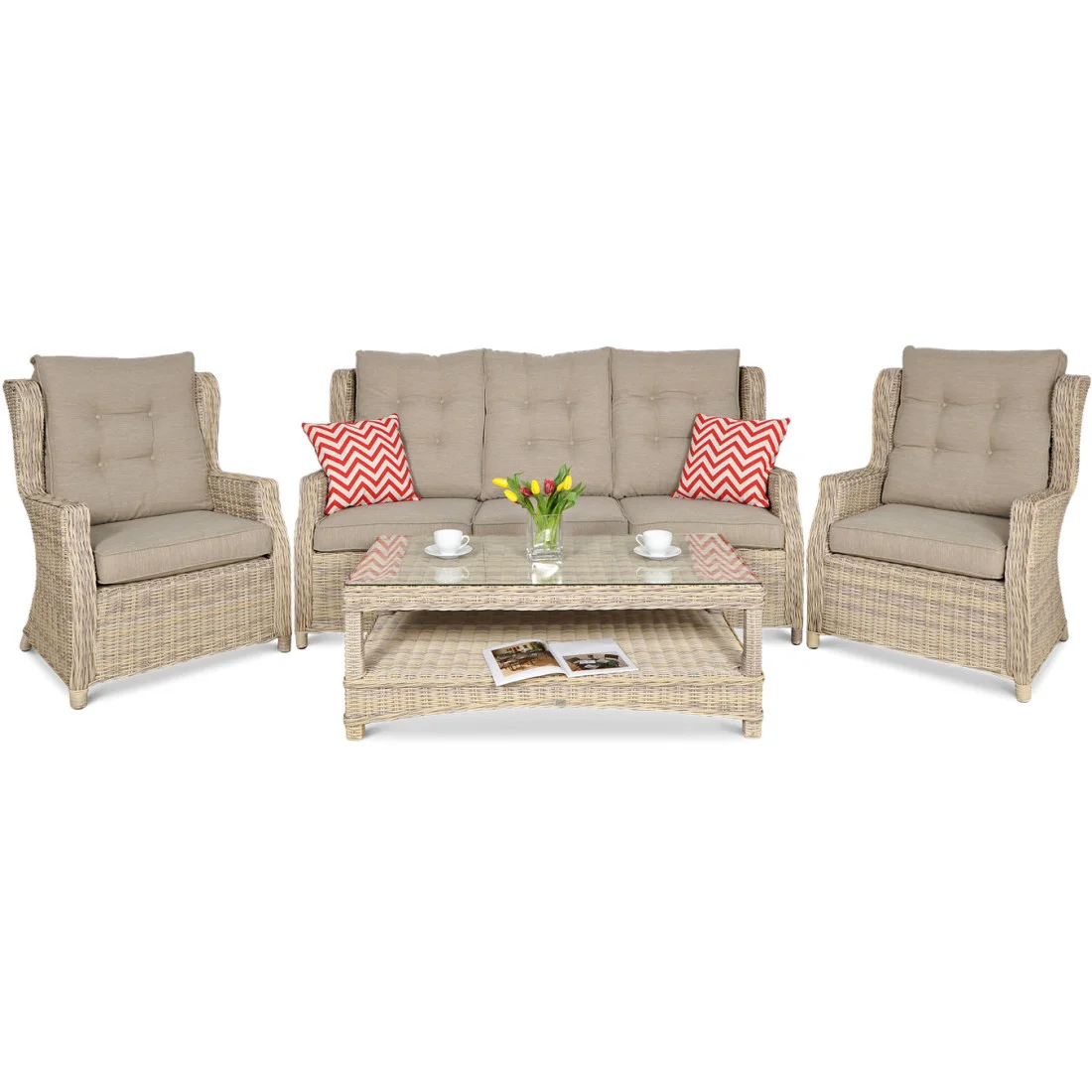 TRIVENTO III ZESTAW BEIGE (002231) - obrazek 3