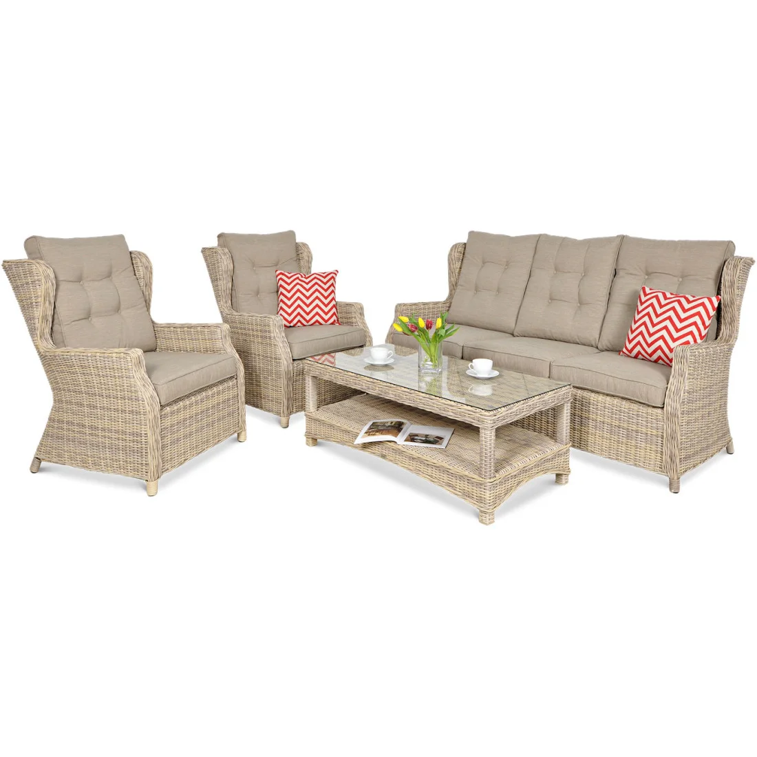 TRIVENTO III ZESTAW BEIGE (002231) - obrazek 2