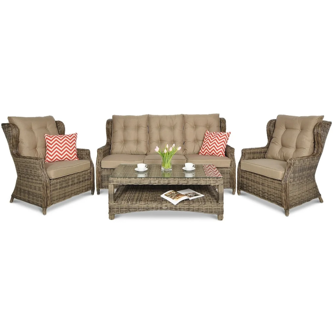 TRIVENTO III ZESTAW BROWN (001866) - obrazek 3