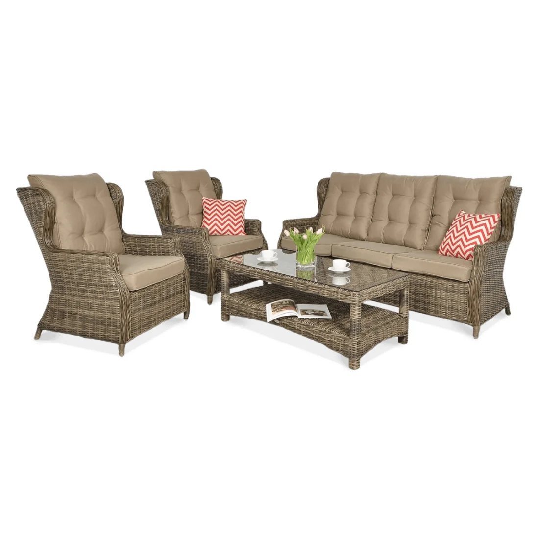 TRIVENTO III ZESTAW BROWN (001866)