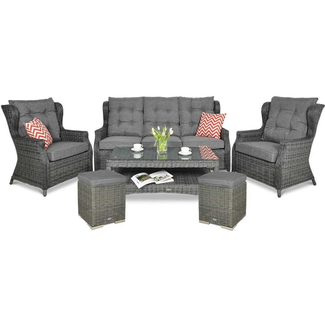 TRIVENTO PUFA DARK GREY (001864) - obrazek 3