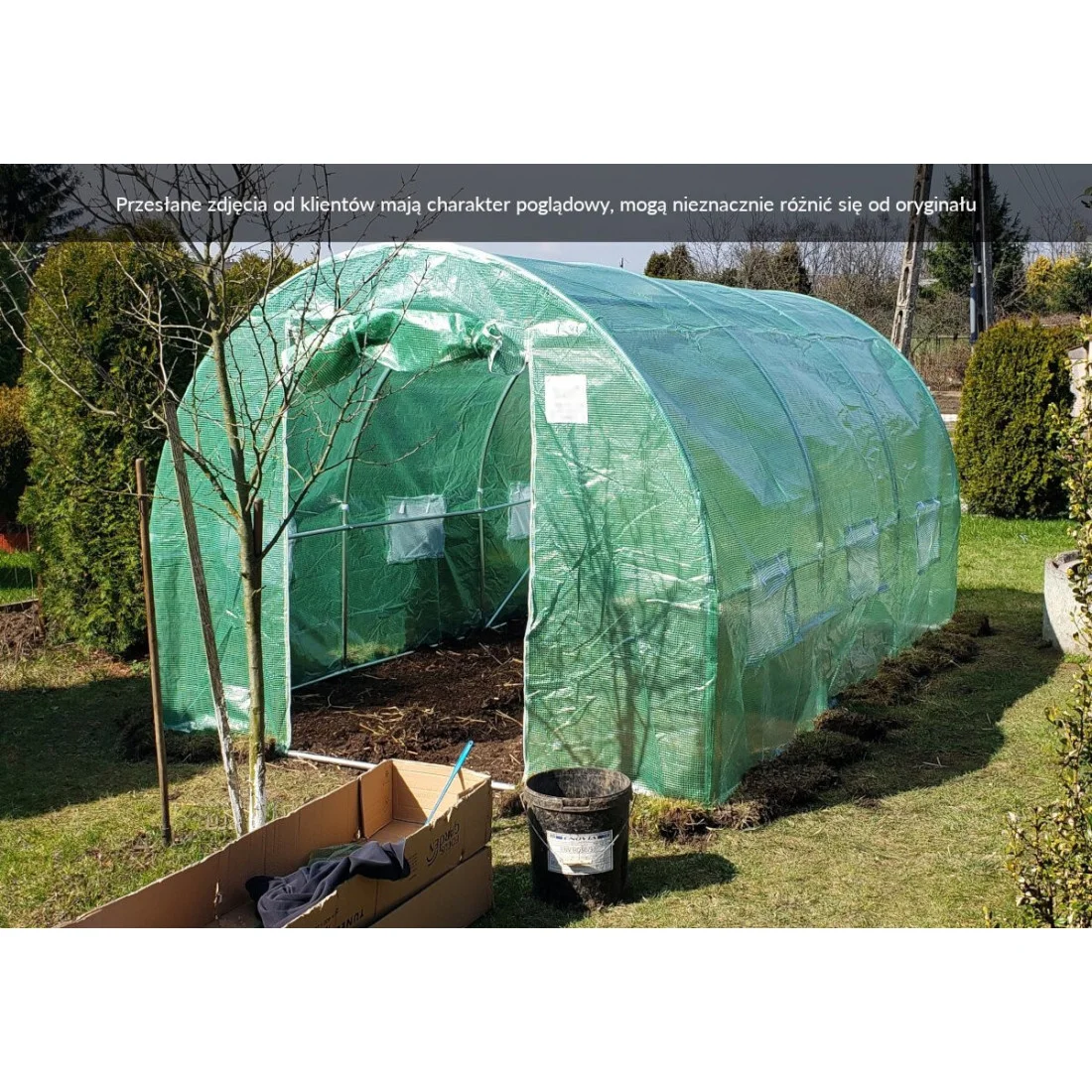 TUNEL 2x3.5 GREEN (001387) - obrazek 14