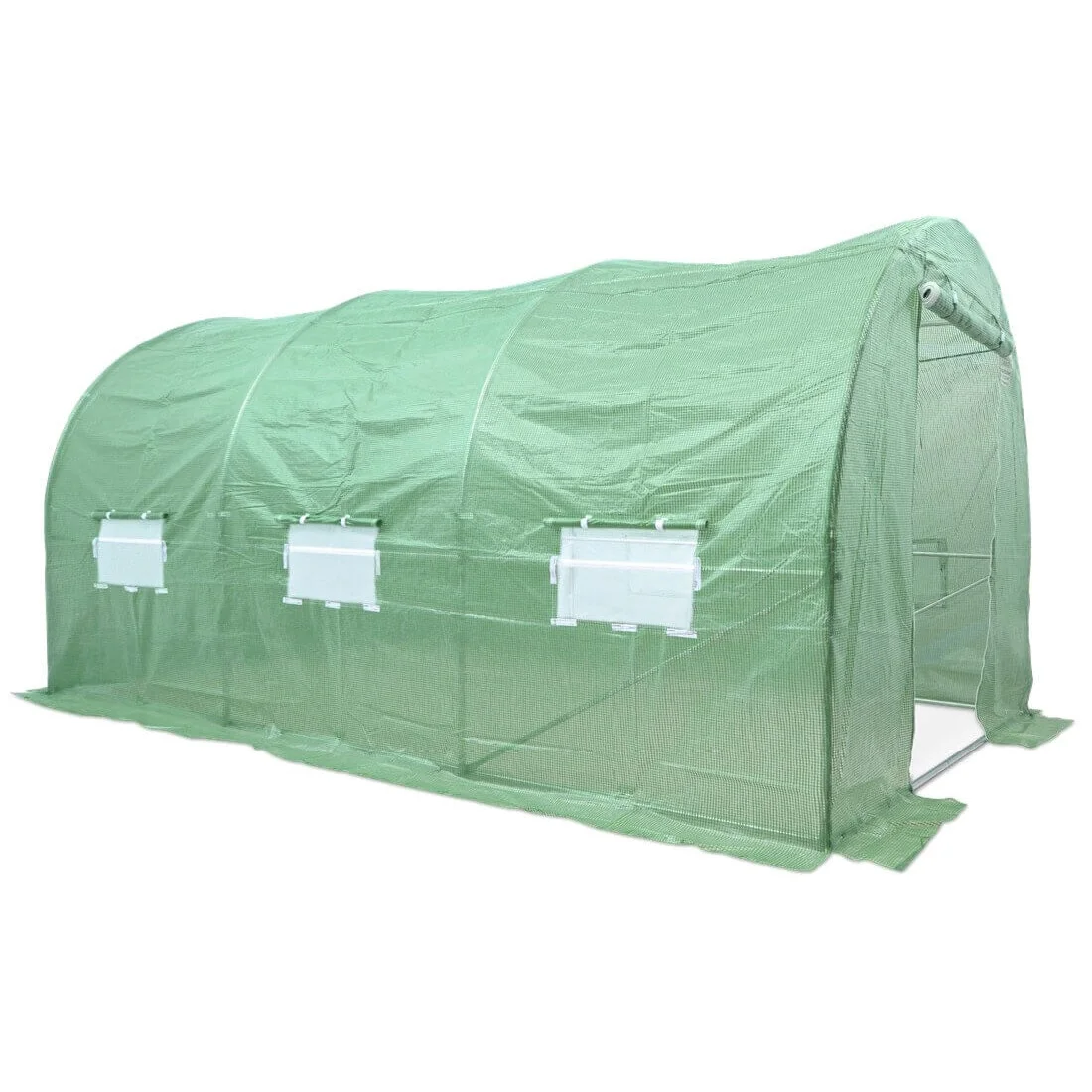 TUNEL 3x4.5 GREEN 2x DRZWI (003324) - obrazek 4