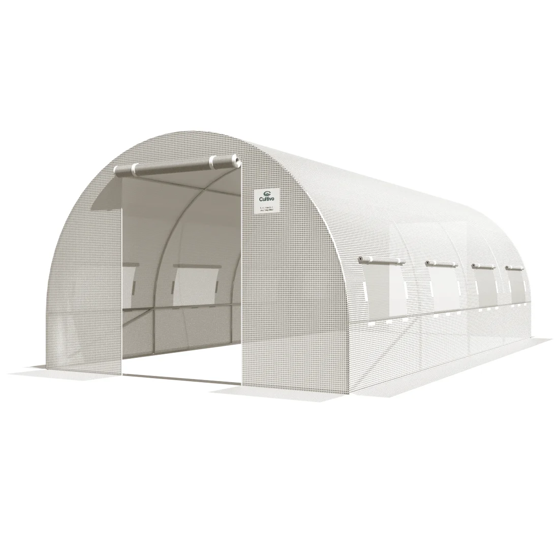 TUNEL 3x6 WHITE 2x DRZWI (002955) - obrazek 5