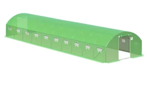 TUNEL 4x10 GREEN 2x DRZWI (10 SEKCJI) (007293)