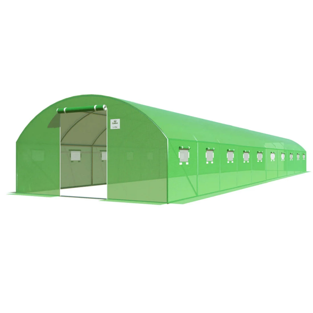 TUNEL 4x10 GREEN 2x DRZWI (10 SEKCJI) (007293) - obrazek 4