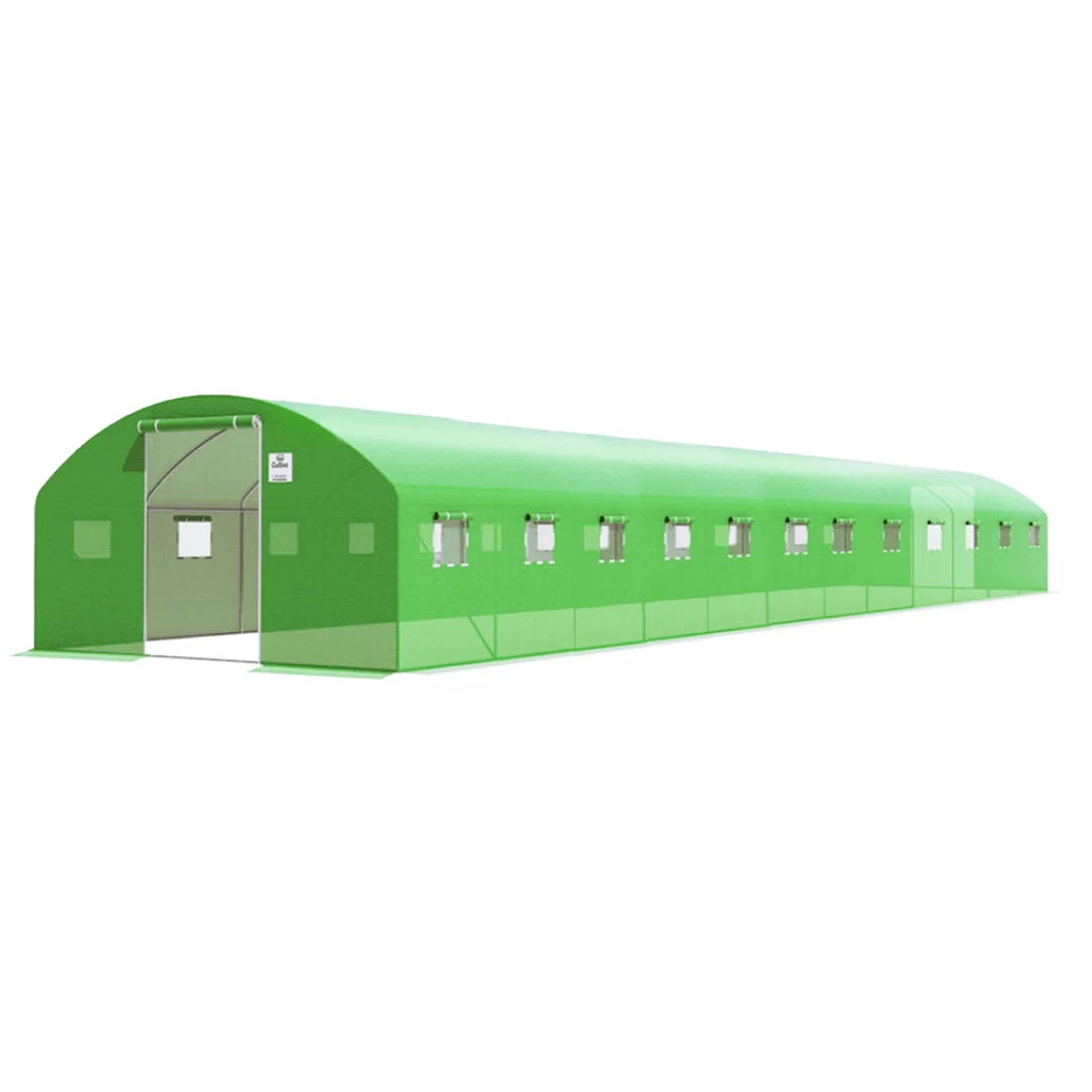 TUNEL 4x12 GREEN 2x DRZWI (12 SEKCJI) (007295)