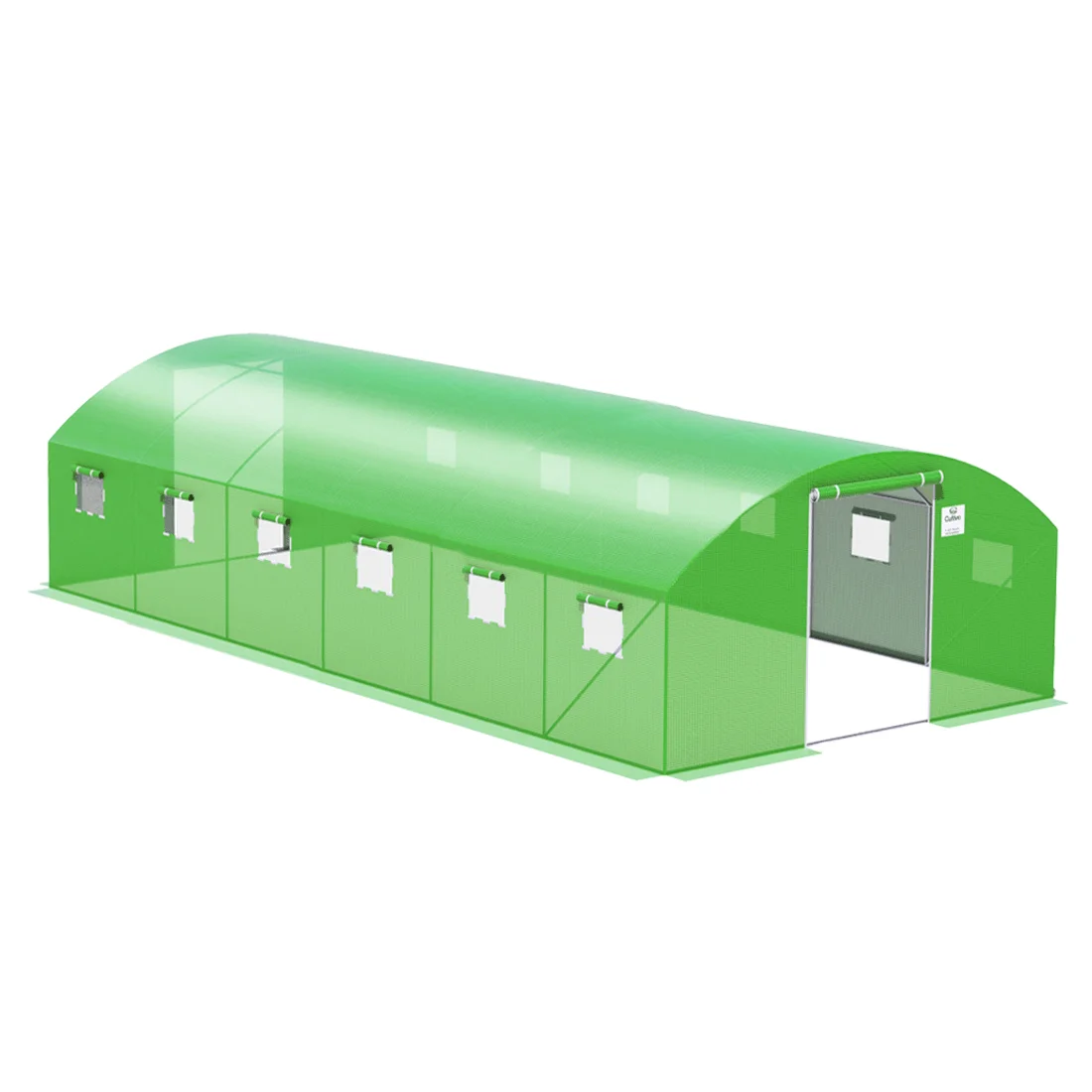TUNEL 4x6 GREEN 2x DRZWI (6 SEKCJI) (007278) - obrazek 5