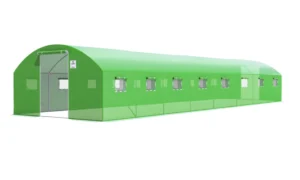 TUNEL 4x8 GREEN 2x DRZWI (8 SEKCJI) (007279)