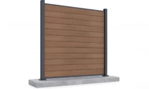 URBAN PRZĘSŁO OGRODZENIOWE 1.8M PODŁOŻE TWARDE TEAK (009648)
