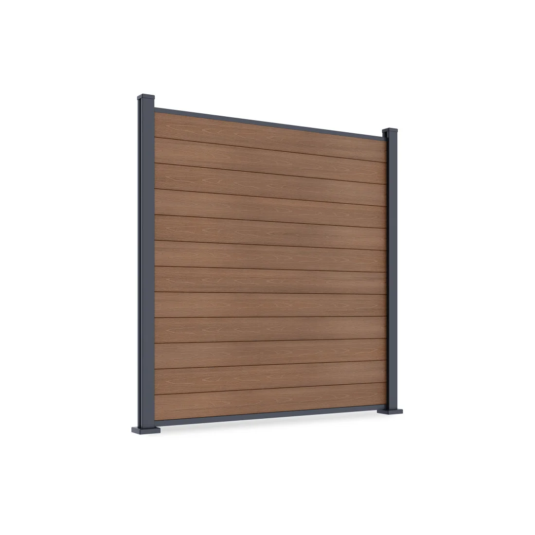 URBAN PRZĘSŁO OGRODZENIOWE 1.8M PODŁOŻE TWARDE TEAK (009648) - obrazek 6