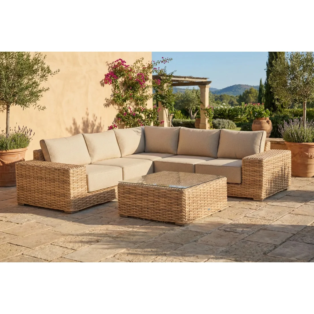 VEGA CAFFE NAROŻNIK BEIGE (007580) - obrazek 3