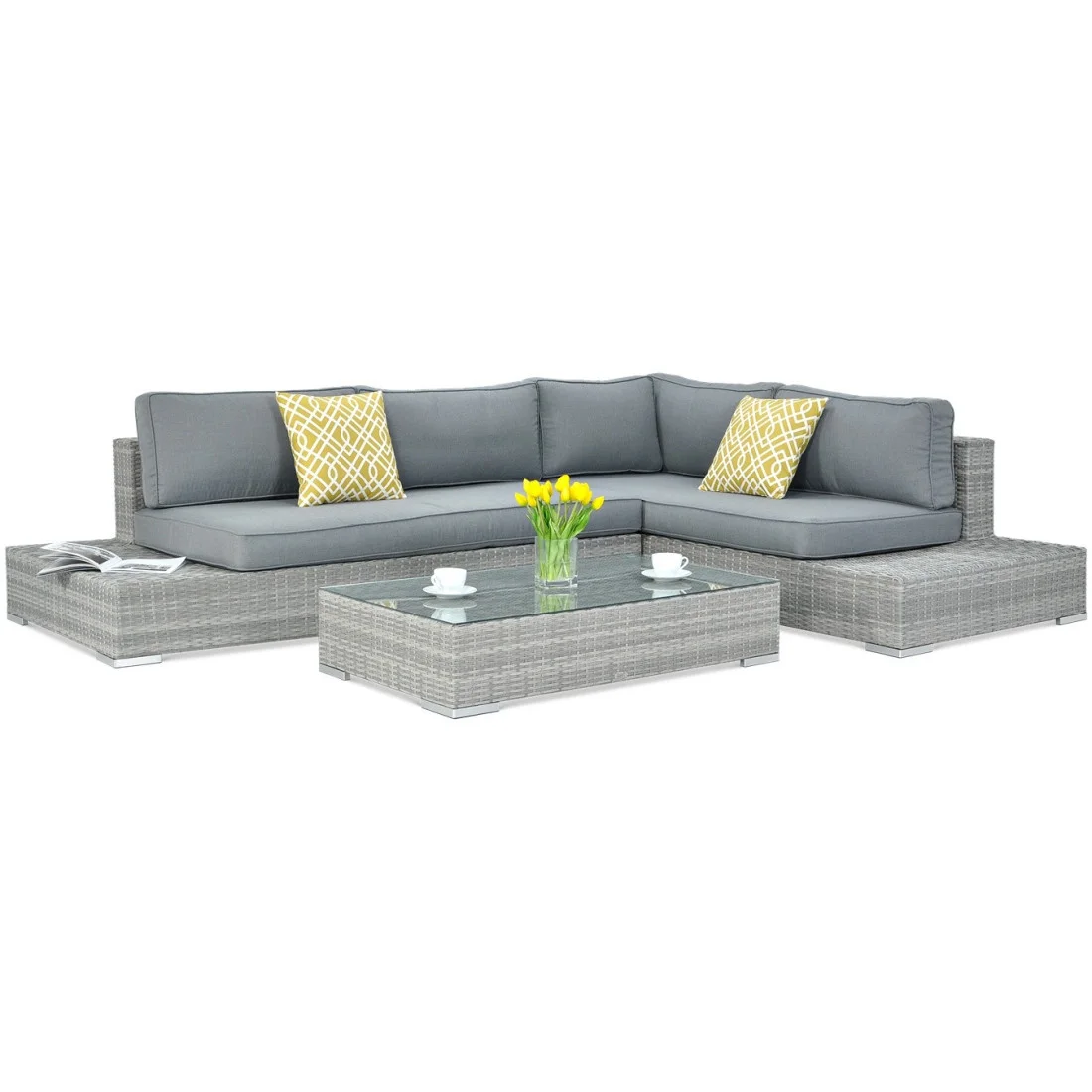 VERONA BASIC NAROŻNIK STONE GREY (003035) - obrazek 3