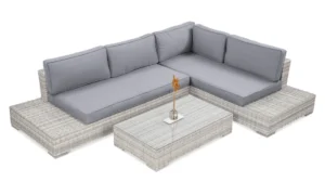 VERONA BASIC NAROŻNIK WHITE GREY (003427)