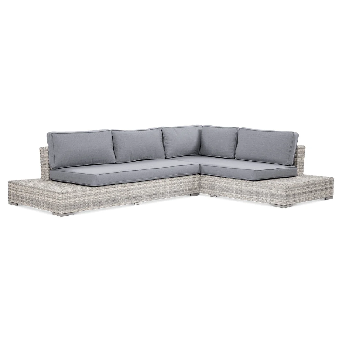 VERONA BASIC NAROŻNIK WHITE GREY (003427) - obrazek 7