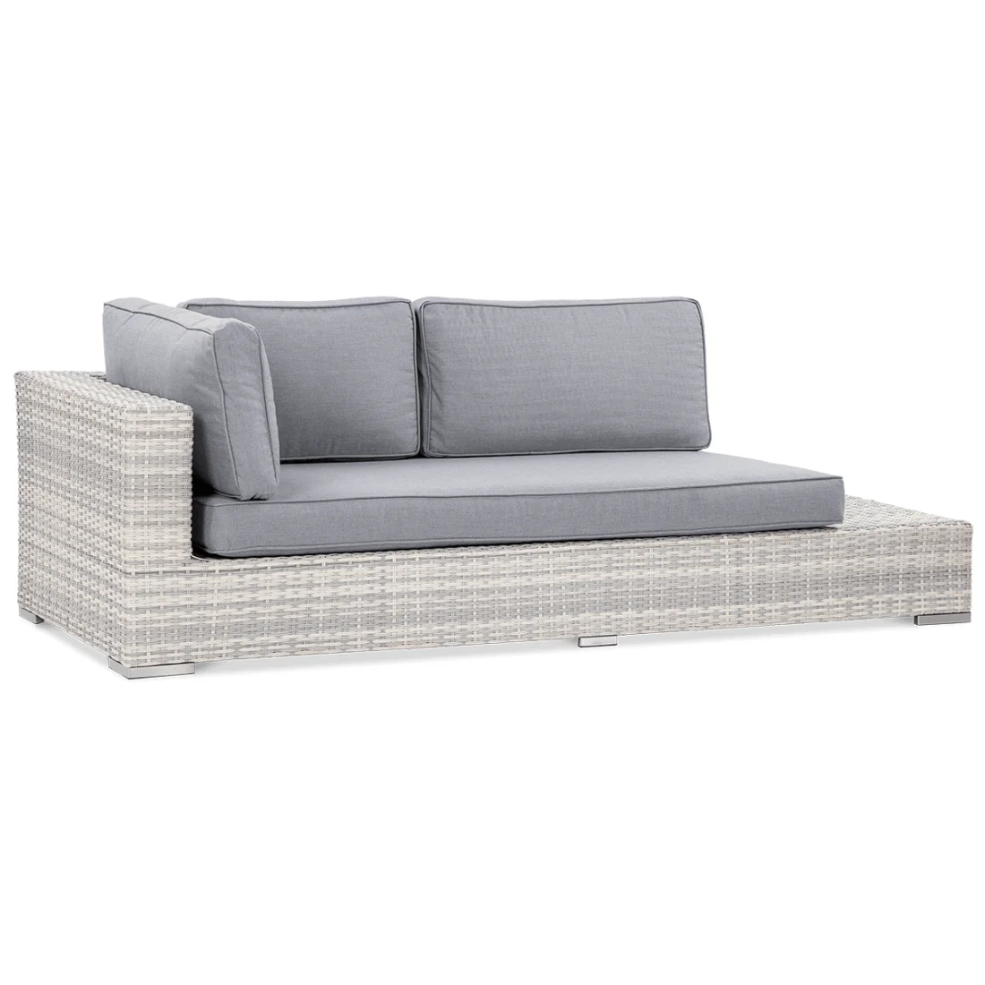 VERONA BASIC NAROŻNIK WHITE GREY (003427) - obrazek 9