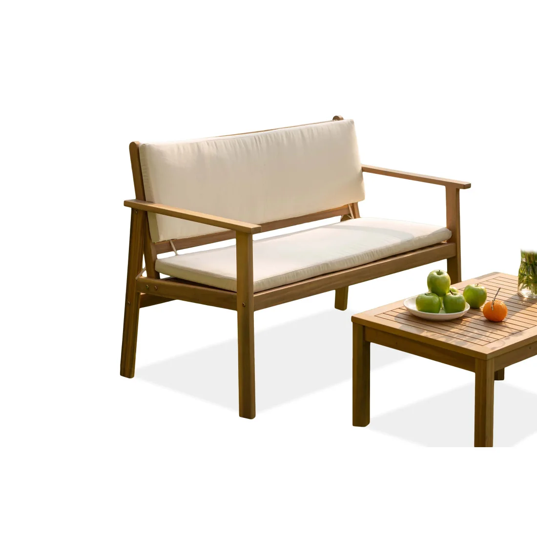 VIKA CAFFE ZESTAW ACACIA WOOD (008107) - obrazek 6