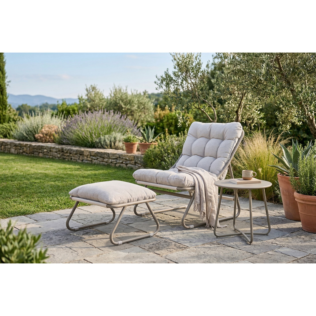 VISTA RELAX PLUS ZESTAW GREY BEIGE (008324) - obrazek 4